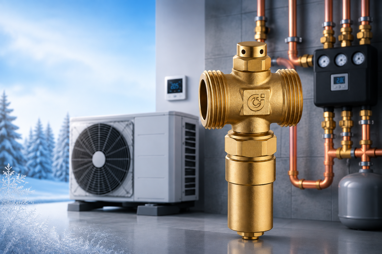 Zawór antyzamrożeniowy Caleffi – jak działa i kiedy jest potrzebny?
