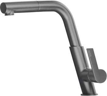 Bateria kuchenna z wyciąganą wylewką wyciągana, obrotowa titanium Silia BQS D73M