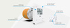Bezprzewodowy regulator pokojowy WiFi 8s mini biały