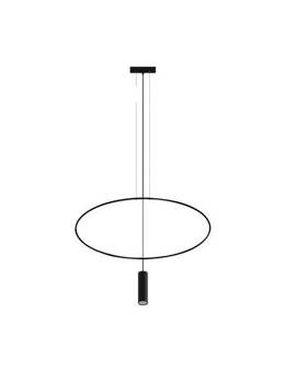 Lampa wisząca HOLAR 1 czarna