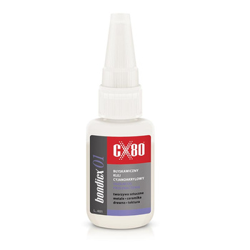CX80 Bondicx 01 50g Klej Cyjanoakrylowy Błyskawiczny