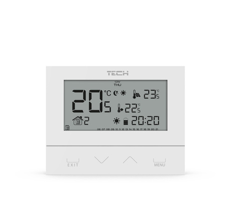 Bezprzewodowy regulator pokojowy dwustanowy ST-292 V2 biały
